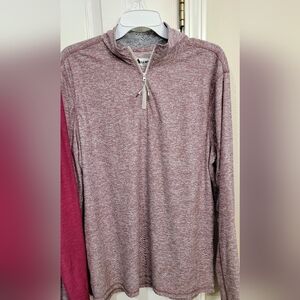 Tallwoods pullover Dri fit long sleeve shirt size Large